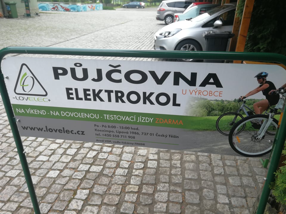 W Czeskim Cieszynie otwarto wypożyczalnię rowerów elektrycznych